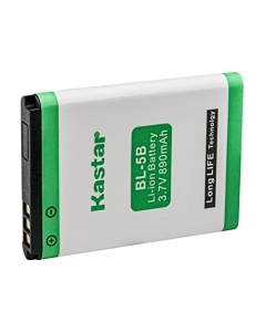 Kastar BL-5B Battery 1-Pack Replacement for VJIANGER 4K 48MP Mini, Saneen 4K Small Compact Digital Camera, Avantree 10BS, 10BP CK-11, Mini Wireless Keyboard, 2.4GHz Wireless Mini Keyboard Controller