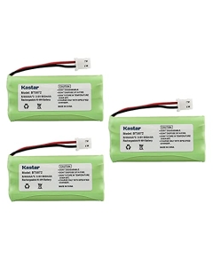 Kastar 3-Pack Ni-MH Battery, AAAA 3.6V 600mAh, Replacement for VTech 89-1333-00-00 89-1333-01-00 8913330000 8913330100 BT5632 BT5872 LS5101 / 5101 LS5105 / 5105 LS5145 / 5145 LS5146 / 5146 CPH-517J