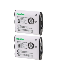 Kastar HHR-P511 / HHR-P402 Battery (2-Pack), Type 24/30 NI-MH Rechargeable Cordless Telephone Battery 3.6V 1800mAh, Replacement for Panasonic HHR-P511, HHR-P402, P-P511, P-P511A, HHR-P402A