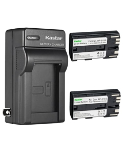 Kastar 2-Pack BP-915G Battery and AC Wall Charger Replacement for Canon GL1 GL-1 DM-GL1, GL2 GL-2 DM-GL2, MV1, MV10 MV10i, MV20 MV20i, MV100 MV100i, MV200 MV200i, Optura, Optura Pi, Ultura Camera