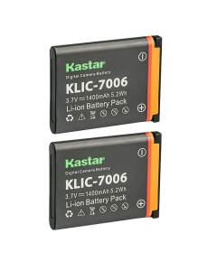 Kastar K7006 Battery 2-Pack Replacement for Kodak Easyshare M883, Easyshare M5350, Easyshare M5370, Easyshare Mini, Easyshare Mini M200, Easyshare Touch, Easyshare Touch M577, Easyshare MD30 Camera