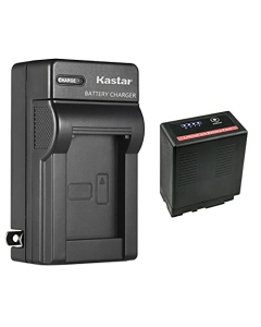 Kastar 1-Pack Battery and AC Wall Charger Replacement for Panasonic VW-VBG6 VW-VBG6GK VW-VBG6-K VW-VBG6PPK, CGA-E625, VW-VBG6 Pro Battery, Panasonic DE-A38, VSK0631, VSK0698 Charger