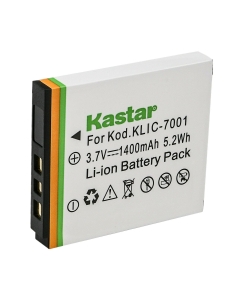 Kastar 1-Pack Battery Replacement for Winait DC-T140B, HP NP40, DJ04V20500A, VG0376122100008, PW360T, PB360T, SB360, Hitachi DZ-HV584E, Jenoptik 10.0Z3SS, DC-T200, OUCCA DC-T300, DC-A1200 T-1200