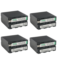 Kastar NP-F990 Battery 4-Pack Replacement for Desview R5, 5.5 inch Touchscreen On-Camera Field Monitor, 1920x1080 IPS with HDR/3D-Luts/Dual-use Battery System, on-Camera-Touchscreen-Field-Monitor