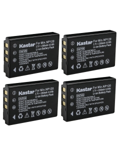 Kastar 4-Pack Rechargeable Lithium-ion Battery Replacement for EXFO XW-EX003, AXS-100, AXS-110, AXS-110 OTDR, FIP-400-D, FLS-600, FPM-600, FVA-600