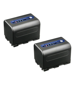 Kastar 2-Pack NP-QM71D Battery 7.4V 3600mAh Replacement for Sony NP-FM30, NP-FM50, NP-FM55H, NP-QM50, NP-QM51, NP-FM70, NP-FM71, NP-QM71, NP-QM71D, NP-FM90, NP-FM91, NP-QM91, NP-QM91D Battery