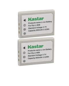 Kastar 2-Pack Battery Replacement for Hitachi HDC-531, HDC531, HDC-531E, HDC531E, HDC-541E, HDC541E, HDC-641, HDC641, HDC-641E, HDC641E, HDC-646E, HDC646E, HDC-1005E, HDC1005E Cameras