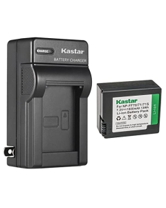 Kastar 1-Pack NP-FF70 Battery and AC Wall Charger Replacement for Sony NP-FF70, NP-FF71, NP-FF71S Battery, Sony DCR-HC1000, DCR-HC1000E, DCR-PC106, DCR-PC106E, DCR-PC107, DCR-PC107E, DCR-PC108 Camera