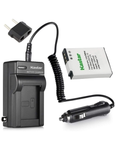 Kastar Battery (1-Pack) + Charger for Nik EN-EL12 MH-65 & Coolpix AW100, AW100s, AW110, AW110s, S9900, S9700, S9500, S9300, S9200, S9100, S6300, S8100, P330, P310, P300, S1200pj, S1000pj, S620, S31