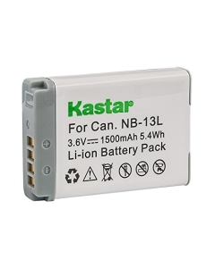 Kastar Lithium Ion Battery NB13L Replacement for Canon NB-13L Battery and Canon PowerShot SX730 HS, SX740 HS, SX720 HS, SX620 HS, G5X, G7X, G9X, G1 X Mark III Digital Camera