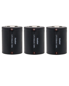 Kastar Battery 3-Pack Replacement for Acebeam E10 Rechargeable Flashlight, Acebeam ARC26350HC-200A, Emisar D4SV2 LED Flashlight, Other Flashlights, Electric Razor, Shaver