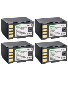Kastar BN-VF823 Battery 4-Pack Replacement for JVC GZ-MG437 GZ-MG437B GZ-MG465 GZ-MG465B GZ-MG465BUS GZ-MG465US GZ-MG120 GZ-MG130 GZ-MG130AC GZ-MG130EK GZ-MG130EX GZ-MG130U GZ-MG130US Camera