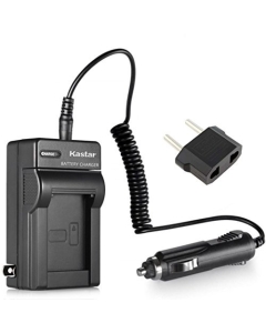 Kastar Battery Charger Replacement for Sony DSC-H10 DSC-H50 DSC-W120 DSC-W300 DSC-W30 DSC-W35 DSC-W40 DSC-W50 DSC-W55 DSC-W70 DSC-W80 DSC-W85 DSC-W90 DSC-WX1 DSC-WX10 HDR-GW55 HDR-GW77