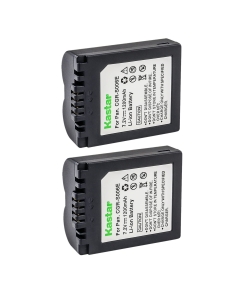 Kastar 2-Pack CGA-S006 Battery Replacement for Panasonic CGA-S006, CGA-S006e, CGR-S006, CGR-S006e, DMW-BMA7 Battery, Panasonic DE-A44, DE-994, DE-994A Charger