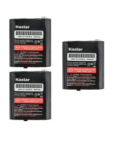 Kastar 3-Pack 53615 Battery Compatible with Motorola Walkie Talkies Two-Way Radio TalkAbout T5300, TalkAbout T5320, TalkAbout T5400, TalkAbout T5410, TalkAbout T5420, TalkAbout T5500, TalkAbout T5512