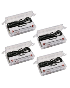 Kastar Lithium Ion Battery 3.7V 2600mAh 4-Pack Replacement for Stinger 2020, ProTac HL 5-X USB, PolyTac 90 X USB, Right Angle Light, PolyTac X USB, ProTac 90 X USB, ProTac HL USB