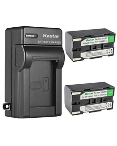Kastar 2-Pack SB-L320 Battery and AC Wall Charger Replacement for Samsung VP-W90, VP-W95D, VP-W97, SC-L520, SC-L530, SC-L550, SC-L600, SC-L610, SC-L630, SC-L650, SC-L700, SC-L710, SC-L750, SC-L770
