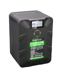 Kastar BP-Y150W V Mount/V Lock Battery 14.8V 10.2Ah / 150Wh Compatible with URSA Mini 4K, URSA Mini 4.6K Digital Cinema Camera, URSA 4K v1 Digital Cinema Camera, URSA Broadcast G2 Camera