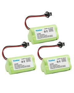 Kastar 3-Pack 3.6V 1200mAh Ni-MH Battery Replacement for Exit Sign Emergency Light Battery Lithonia ELBB001, Lithonia EU2 LED, Battery Guy 18626, OSI OSA257, OSA-257, OSA230, Unitech AA900MAH AA700MAH