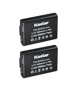 Kastar 2-Pack Replacement Battery, Compatible with Coast ZX335 ZX355 ZITHION-X for CH1000R FL75 FL75R FL78 FL90R FL95R HX500 SHL2R RL10R RL12R RL15R Headlamps