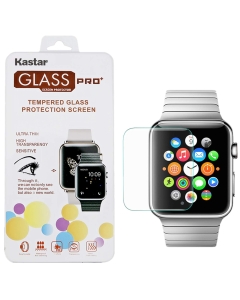 Kastar iWatch 38MM Screen Protector (3-PACK), Premium Tempered Crystal Clear Glass Screen Protector for Apple iWatch 38MM