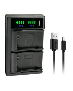 Kastar LTD2 USB Battery Charger Replacement for Canon BP-208 BP208 BP-208DG Battery, Canon DC10, DC19, DC20, DC21, DC22, DC40, DC50, DC51, DC95, DC100, DC200, DC201, DC210, DC211 Cameras