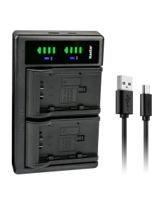 Kastar CGA-DU21 LTD2 USB Battery Charger Compatible with Panasonic NV-GS10 NV-GS17 NV-GS21 NV-GS22 NV-GS26 NV-GS27 NV-GS28 Camera CGA-DU06 CGA-DU07 CGA-DU12 CGA-DU14 CGA-DU21 Battery