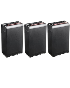 Kastar BP-U96 Battery 3-Pack Replacement for Sony BP-U30, BP-U35, BP-U60, BP-U60T, BP-U66, BP-U65, BP-U68, BP-U70, BP-U90, BP-U95, BP-U96, BP-U98 Battery, Sony BC-U1, BC-U2, BC-CU1 Charger