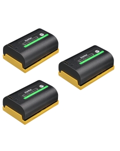 Kastar 3-Pack LP-E6NH EXP Type-C Rechargeable Battery Replacement for Canon LP-E6 LP-E6N LP-E6NH, EOS R5, R6, R6 Mark II, R7, 5D Mark IV, 6D Mark II, 7D Mark II Camera