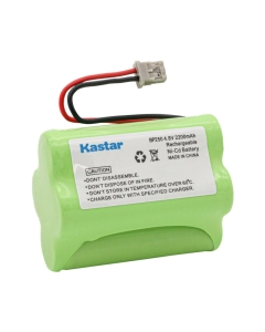 Kastar 1Pack 4.8V 2200mAh NiMH Battery Replacement for Uniden Bearcat Sportcat BC-245, BC245XLT, UBC245XLT, BC246XLT, BC250, BC-250, BC250D, BC296, BC296D, SC-140, SC140, SC140B, SC-150, SC150, SC150B