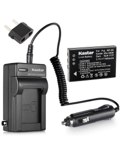 Kastar 1X Battery + Charger for Hewlett Packard A1812A L1812A L1812B Q2232-80001 HP PhotoSmart R07 R507 R607 R607xi R707 R707v R707xi R717 R725 R727 R817 R817v R818 R827 R837 R847 R926 R927 R937 R967