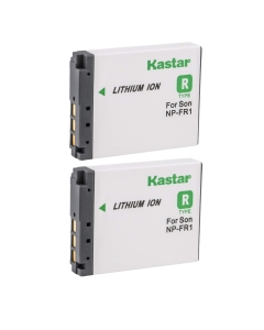 Kastar NP-FR1 Battery (2-Pack) for Sony NPFR1 BC-TR1 and Sony Cyber-Shot DSC-F88 DSC-G1 DSC-P100 DSC-P100/LJ DSC-P100/R DSC-P120 DSCP150 DSC-P200 DSC-T30 DSC-T50 DSC-V3 Cameras