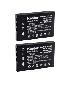 Kastar Battery 2X for Hewlett Packard A1812A L1812A L1812B Q2232-80001 PhotoSmart R07 R507 R607 R607xi R707 R707v R707xi R717 R725 R727 R817 R817v R817xi R818 R827 R837 R847 R926 R927 R937 R967