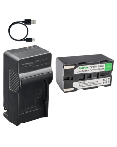 Kastar 1-Pack Battery and AC & USB-C Charger, Compatible with Samsung SB-L160 SB-L320 SB-L480 SB-L110A, for SC-L SC-W VM VP-L VP-W Series Camcorders