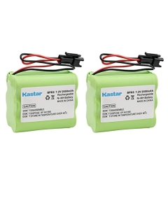 Kastar 2-Pack Ni-MH Battery 7.2V 2600mAh Replacement for Tivoli PAL iPAL Radio Audio MA-1 MA1, MA-2 MA2, MA-3 MA3