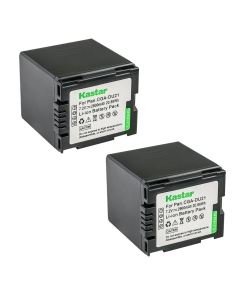 Kastar 2-Pack CGA-DU21 Battery Replacement for Panasonic CGA-DU06, CGA-DU07, CGR-DU07, CGA-DU12, CGR-DU12, CGA-DU14, CGR-DU14, CGA-DU21, CGR-DU21 Battery, NV-GS37, NV-GS38, NV-GS40, NV-GS44 Camera