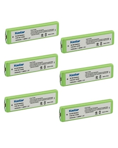 Kastar 6-Pack 7/5F6 1.2V Ni-MH Battery Replacement for ST-CT790, RQ-SX75, RP-BP105, RX-SA79, IR14M, SL-CT830, SL-CT820, SL-CT810, SL-CT700, RP-BP62 Portable CD/MD/MP3 Player