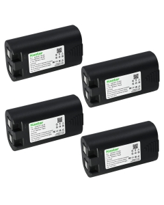 Kastar 4-Pack Battery Replacement, Compatible with DYMO 14430 1758458 S089588 S0915380 W003688 for LabelManager 260 260P 280 PnP and 3M PL200 Label Makers