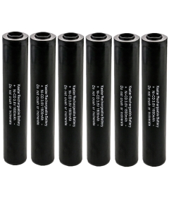 Kastar 6-Pack Ni-CD 3.6V 1600mAh Battery Replacement for Streamlight 76603, 76604, 76605, 76606, 76909, Galls FL126, Heiman 75175, 75375, Interstat Batteries ALIG1171, LIG1171, Heiman 75175, 75375