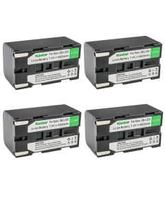 Kastar SB-L320 Battery 4-Pack Replacement for Samsung VP-L650, VP-L700, VP-L700U, VP-L710, VP-L750, VP-L750D, VP-L770, VP-L800, VP-L800U, VP-L850, VP-L850D, VP-L870, VP-L900, VP-L906 Camera