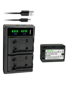 Kastar 1-Pack VW-VBK180 Battery and LTD2 USB Charger Replacement for Panasonic VW-VBK180 VW-VBK360, VW-VBL090 VW-VBL090PPK Battery, Panasonic SDR-T71K, SDR-T76, SDR-T76K, SDR-T95 Camera