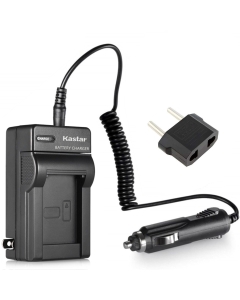 Kastar Battery Charger with Car Adapter for Kodak KLIC-7001 and Kodak EasyShare V550 EasyShare V570 Digital Camera and More