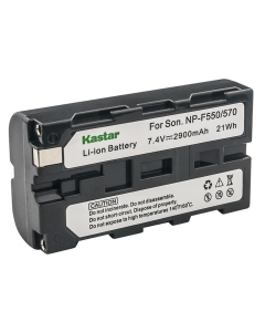 Kastar Battery for Sony NP-F570 NP-F550 NP-F530 NP-F330 & CCD-RV100 RV200 CCD-SC5 CCD-SC9 CCD-TR1 CCD-TR215 CCD-TR940 CCD-TR917 Camcorder, CN-126 CN-160 CN-216 CN-304 YN 300 VL600 LED Video Light