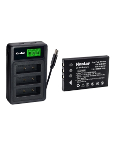 Kastar 1-Pack Battery with LZD3 USB Triple Charger Compatible with Kodak KLIC-5000 EasyShare LS420 LS433 LS633 LS743 LS753 Cameras