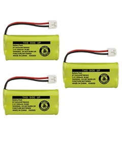 Kastar 3-Pack BT184342 / BT284342 Battery Replacement for DS63223 DS6322-3 DS63224 DS6322-4 EMBARQ eGO ip8300 ip-8300 ip831 ip-831 CPH-515D LS6110 LS6113 LS6117 LS6204 LS6205 LS62152 LS6215-2