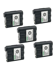 Kastar 5-Pack 2-Way Radio Battery Ni-MH 6V 1000mAh Replacement for Midland BATT5R, BATT-5R, AVP-7 Empire FRS005NH Hi-tech 5R-US, 5RUS, Interstat Batteries ARAD0056, Lenmar RBZ302MI, Empire FRS-005-NH