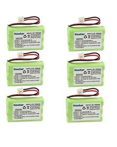 Kastar 6-Pack Battery Replacement for AT&T E5927B E5933 E5934 E5937 E5938 E5939 E5943 E5944 E5947 E5947B E595911 E595912 E595913 595914 E595918 E595921 E595922 E5971 E597-1 E5972 E597-2 E5981 E598-1