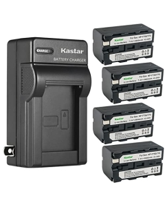 Kastar 4-Pack Battery and AC Wall Charger Replacement for Sony CCD-TR718 CCD-TR728 CCD-TR730 CCD-TR76 CCD-TR760 CCD-TR8000E CCD-TR8100 CCD-TR810 CCD-TR818 CCD-TR840 CCD-TR845 CCD-TR87 CCD-TR8E