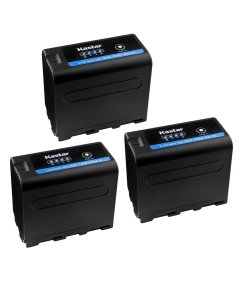 Kastar NP-F970 PRO Battery 3-Pack Replacement for CCD-TRV715 CCD-TRV716 CCD-TRV72 CCD-TRV720 CCD-TRV75 CCD-TRV78 CCD-TRV80 CCD-TRV81 CCD-TRV815 CCD-TRV82 CCD-TRV85 CCD-TRV86 CCD-TRV87 Camera