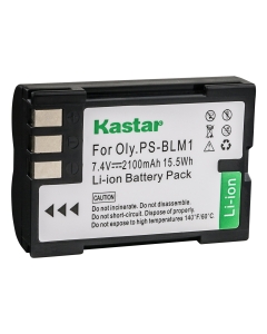 Kastar Battery (1-Pack) for Olympus BLM-1, BLM-01, PS-BLM1 Work for Olympus C-5060, C-7070, C-8080, E-1, E-3, E-30, E-520, EVOLT E-300, E-330, E-500, E-510 Cameras